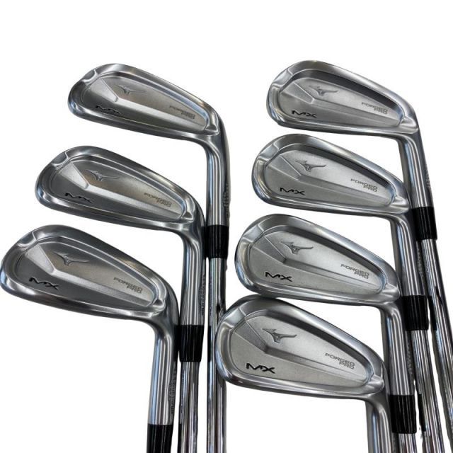 【中古】 ミズノ MX FORGED PRO 7S アイアンセット IR 純正特注シャフト (フレックスX) メンズ 男性用 右利き 右用 Cランク ゴルフクラブ