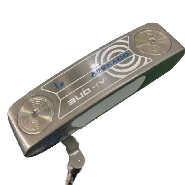 【中古】 オデッセイ Ai-ONE #1 シルバー 34インチ パター PT STROKE LAB 90 スチール (フレックスその他) メンズ 男性用 右利き 右用 Nランク ゴルフクラブ
