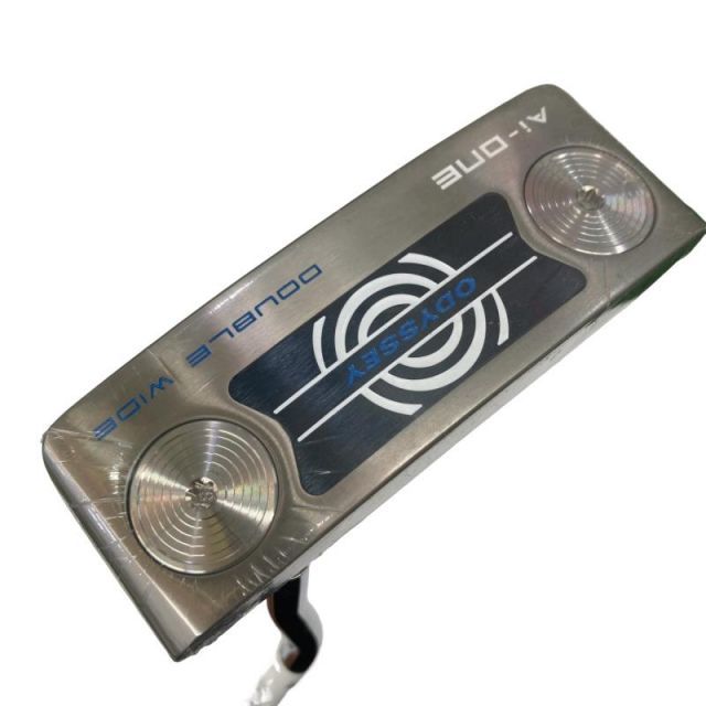 【中古】 オデッセイ Ai-ONE DOUBLE WIDE DB シルバー 34インチ パター PT STROKE LAB 90 スチール (フレックスその他) メンズ 男性用 右利き 右用 Nランク ゴルフクラブ