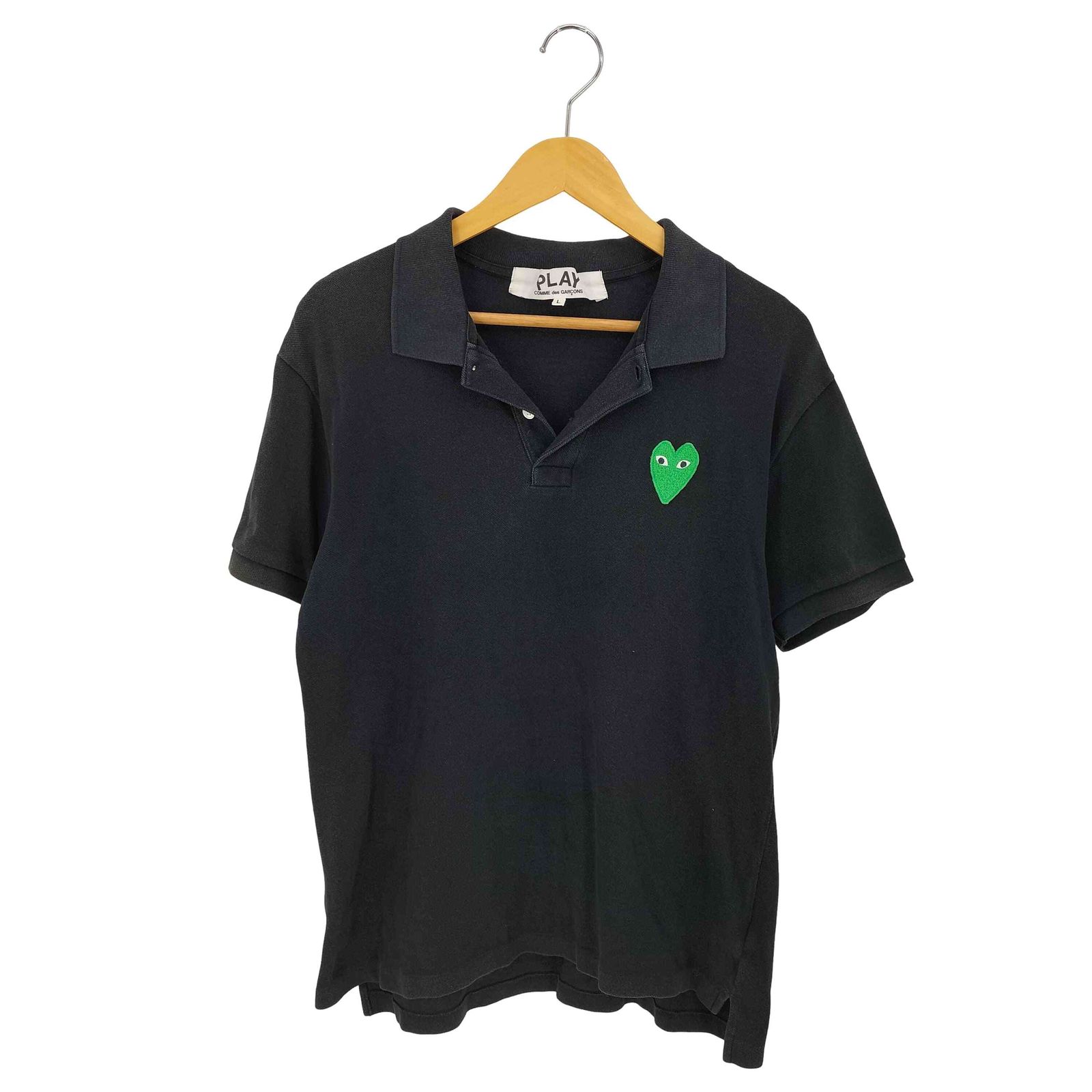 プレイコムデギャルソン PLAY COMME des GARCONS ハートワッペン 半袖