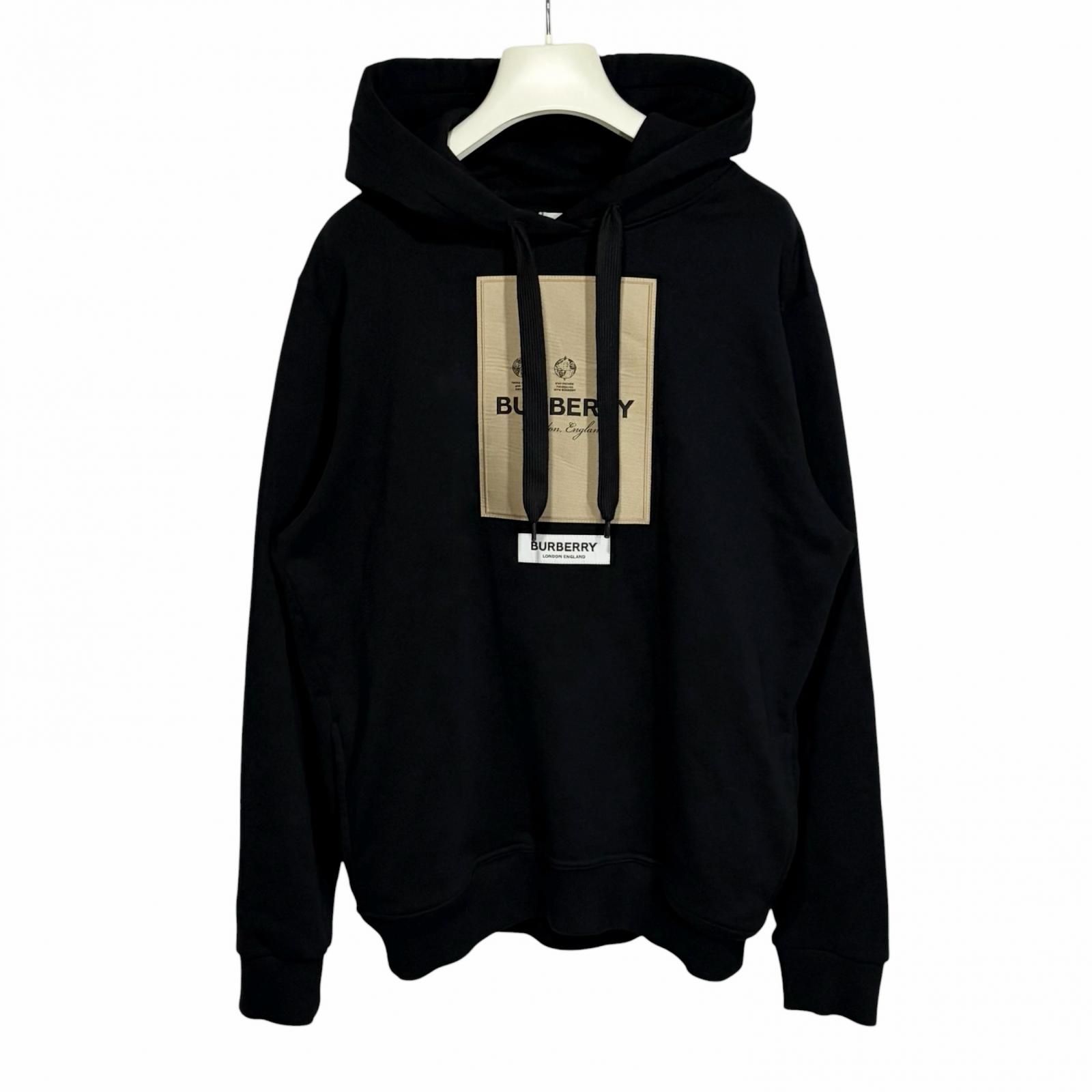 Burberry/S /ブラック /プルオーバーパーカー /型番8057100 - メルカリ