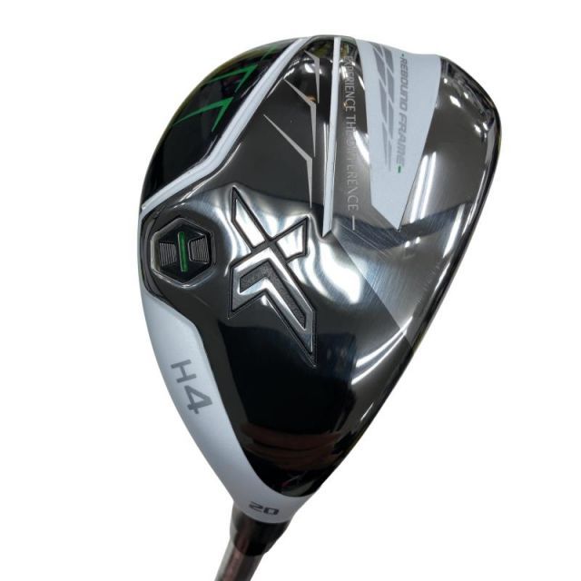 【中古】 ダンロップ XXIO(2022) eks ホワイト H4 ユーティリティ UT Miyazaki AX-2(HB) (フレックスSR) メンズ 男性用 右利き 右用 Bランク ゴルフクラブ