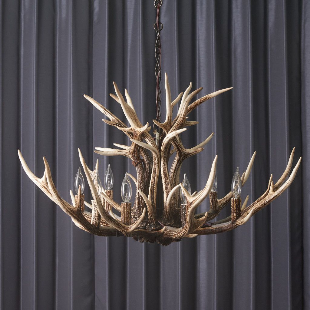 DEER HORN SMITHS 鹿角 シャンデリア 9灯 天井照明 ペンダントライト ディスプレイ 店舗 装飾 ディアホーンスミス インテリア 97535