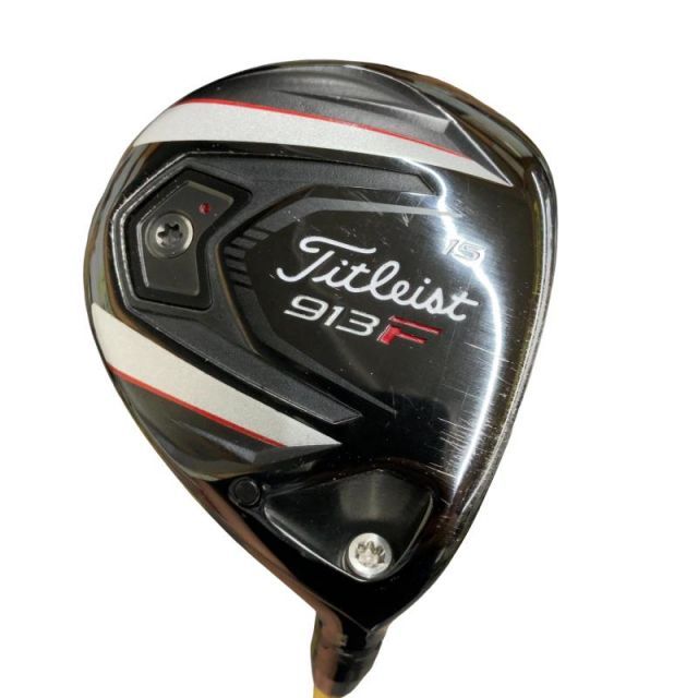 【中古】 タイトリスト 913 F 15° フェアウェイウッド FW Tour AD MT-6 (フレックスS) メンズ 男性用 右利き 右用 Cランク ゴルフクラブ
