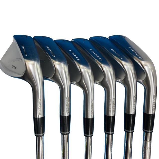 【中古】 フォーティーン TB-5 FORGED 5S アイアンセット IR 純正特注シャフト (フレックスS) メンズ 男性用 右利き 右用 Cランク ゴルフクラブ