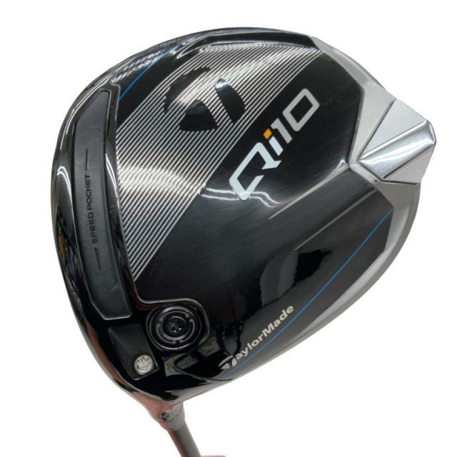 【中古】 テーラーメイド Qi10 10.5° レフティ ドライバー DR 純正特注シャフト (フレックスS) メンズ 男性用 左利き レフティ 左用 Bランク ゴルフクラブ