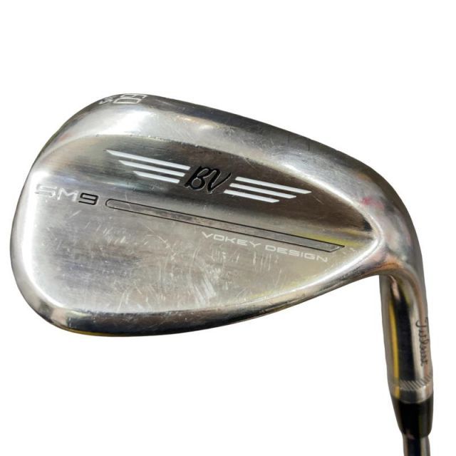 【中古】 タイトリスト VOKEY SPIN MILLED SM9 ブラッシュドスチール 60°/10°S ウェッジ WG Dynamic Gold (フレックスS) メンズ 男性用 右利き 右用 Cランク ゴルフクラブ