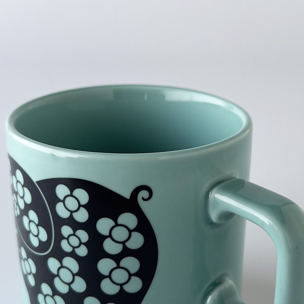 Hornsea マグカップ Piggie Family Teal イギリス 輸入 雑貨 ミッド 
