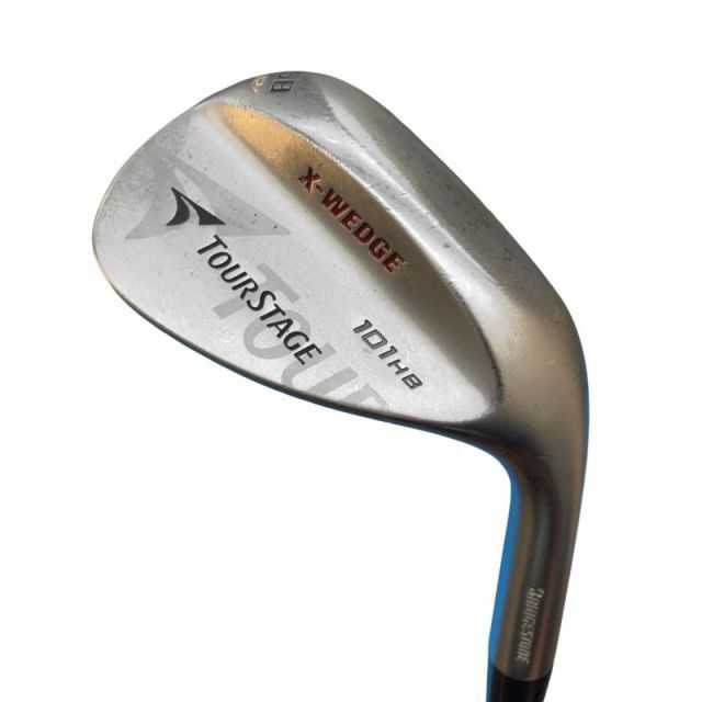 【中古】 ブリヂストン TOURSTAGE X-WEDGE 101HB 58°/12° ウェッジ WG Dynamic Gold (フレックスS) メンズ 男性用 右利き 右用 Dランク ゴルフクラブ