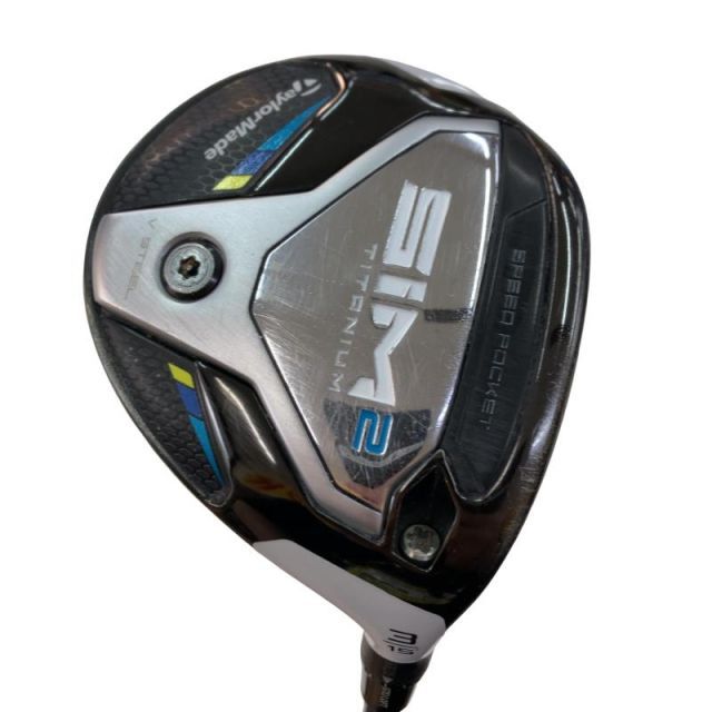 【中古】 テーラーメイド SIM2 3W フェアウェイウッド FW TENSEI SILVER TM50(SIM2 FW) (フレックスS) メンズ 男性用 右利き 右用 Cランク ゴルフクラブ