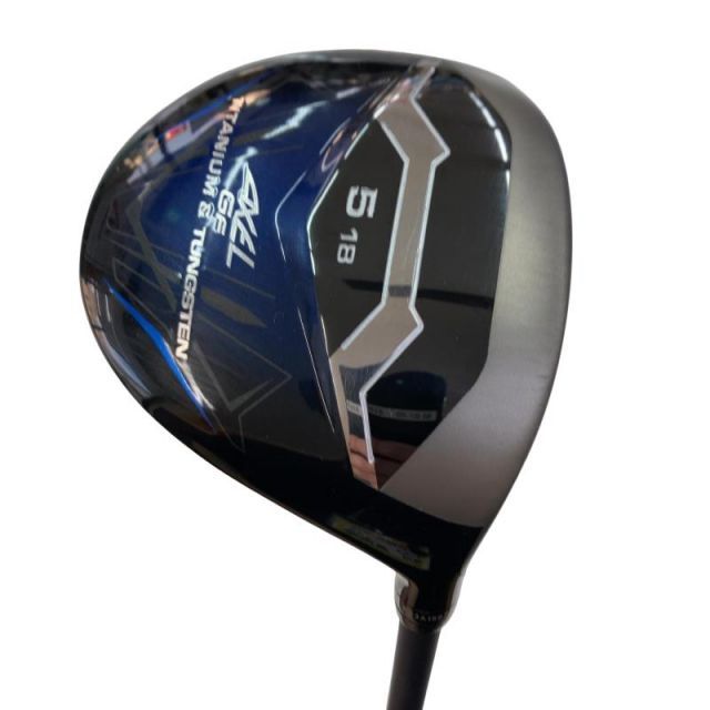 【中古】 つるや AXEL GF 5W フェアウェイウッド FW GF VANQUISH(フェアウェイ) (フレックスS) メンズ 男性用 右利き 右用 Cランク ゴルフクラブ