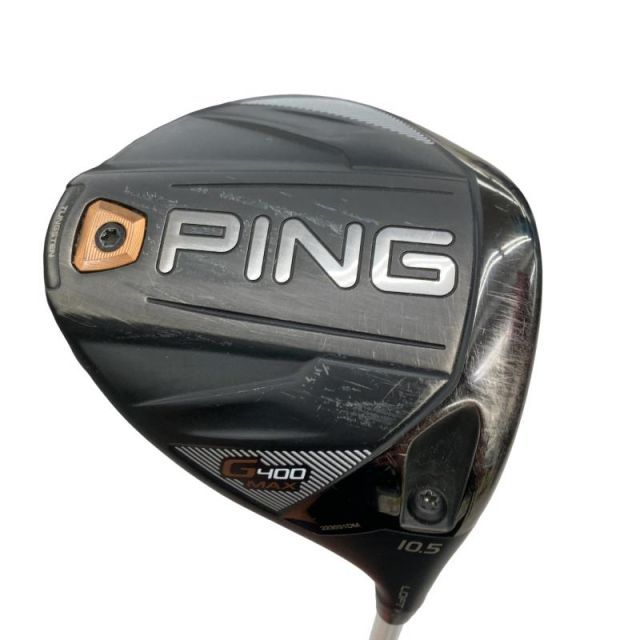 中古】 ピン G400 MAX 10.5° ドライバー DR ATTAS CoooL 5 (フレックス