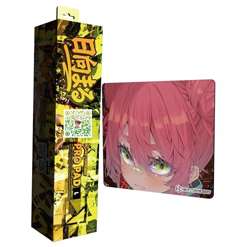 NEXTコントローラー ゲーミングマウスパッド マウスパッド 日向まる モデル クロス表面 Lサイズ 450×400×5mmt