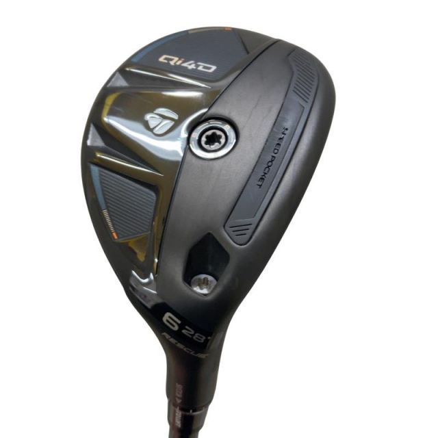 【中古】 テーラーメイド Qi4D U6 ユーティリティ UT REAX 85(Qi4D UT) (フレックスS) メンズ 男性用 右利き 右用 Cランク ゴルフクラブ