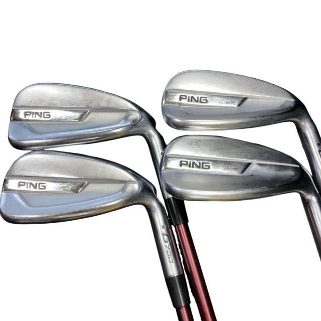 【中古】 ピン G700 5S アイアンセット IR PING FUBUKI (フレックスR) メンズ 男性用 右利き 右用 Cランク ゴルフクラブ