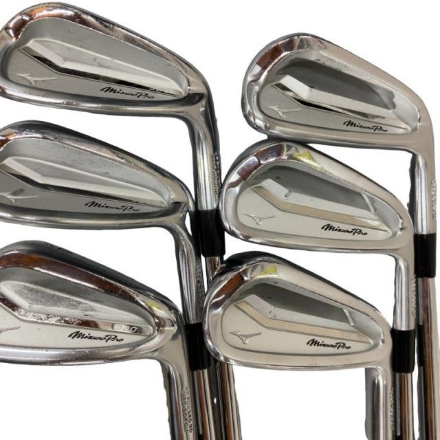 【中古】 ミズノ Mizuno Pro 920 6S アイアンセット IR 純正特注シャフト (フレックスX) メンズ 男性用 右利き 右用 Cランク ゴルフクラブ
