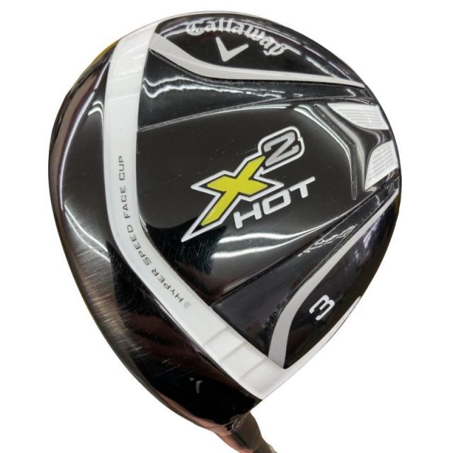 【中古】 キャロウェイ X2 HOT 3W レフティ フェアウェイウッド FW X2 HOT(フェアウェイ) (フレックスSR) メンズ 男性用 左利き レフティ 左用 Cランク ゴルフクラブ