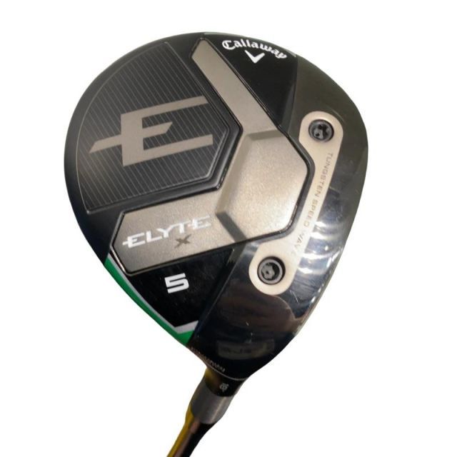 【中古】 キャロウェイ ELYTE X 5W フェアウェイウッド FW VENTUS GREEN 50 for CW(ELYTE FW) (フレックスS) メンズ 男性用 右利き 右用 Cランク ゴルフクラブ