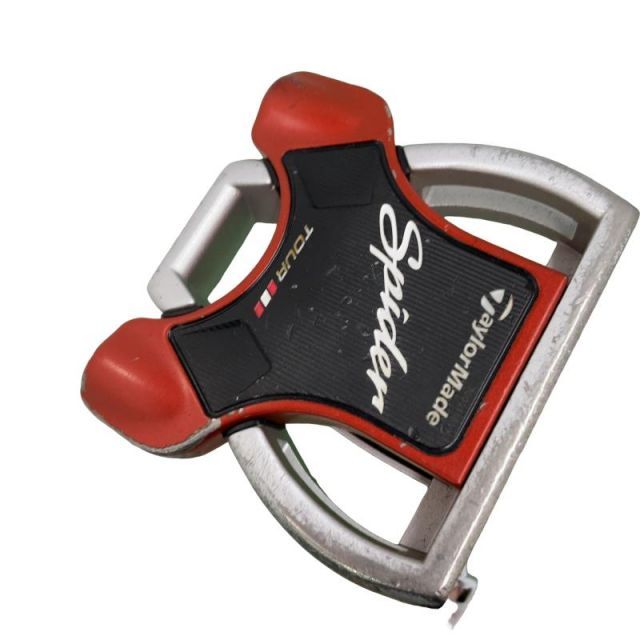 【中古】 テーラーメイド Spider Tour PLATINUM(2018) 34インチ パター PT スチール (フレックスその他) メンズ 男性用 右利き 右用 Dランク ゴルフクラブ