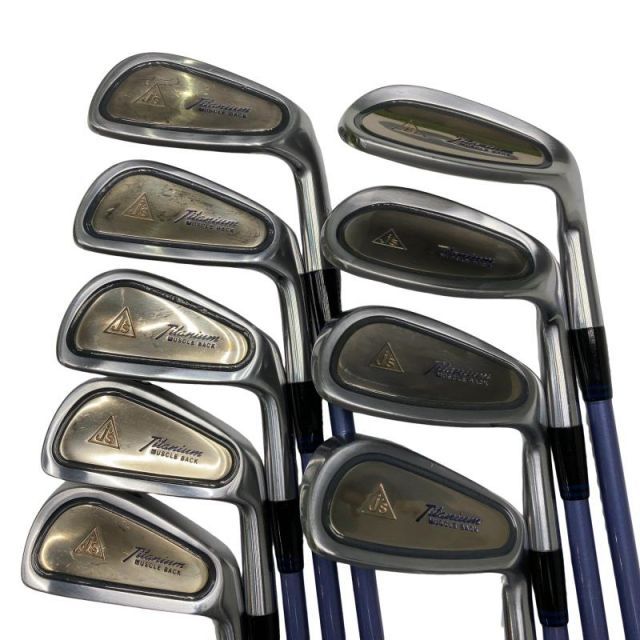【中古】 ブリヂストン J’s チタンマッスル 10S アイアンセット IR HARMOTEC PRO HM40 MK (フレックスS) メンズ 男性用 右利き 右用 Dランク ゴルフクラブ