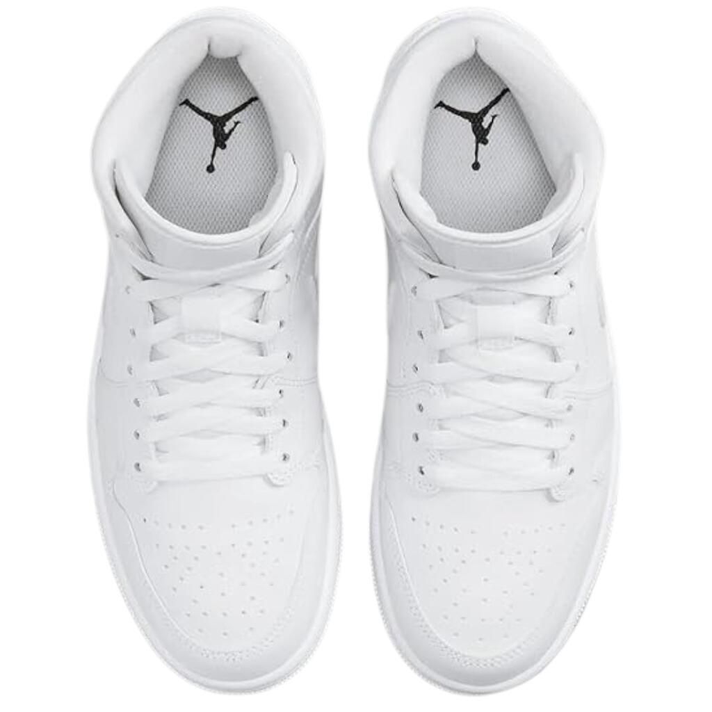新品・未使用】ビックサイズ 29cm NIKE AIR JORDAN 1 MID TRIPLE WHITE
