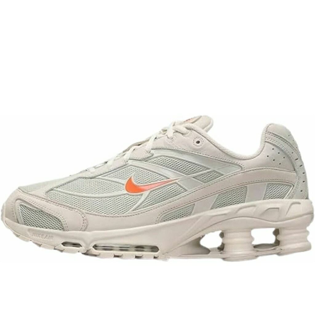 【新品・未使用】NIKE SHOX RIDE 2 ナイキ ショックス ライド 2 スニーカー メンズ レディース ホワイト オレンジ 白 hq5412072n