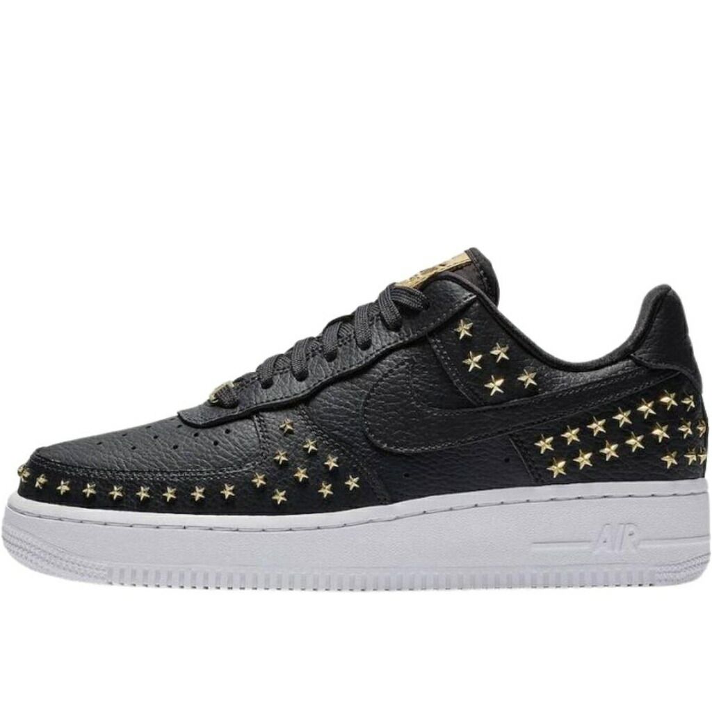 【新品・未使用】NIKE AIR FORCE 1 LOW エア フォース 1 ロー スター ブラック 黒 ナイキ スニーカー メンズ レディース AF1 ar0639001n