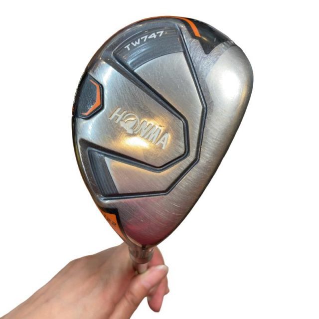 【中古】 本間ゴルフ TOUR WORLD TW747 22° ユーティリティ UT VIZARD for 747(ユーティリティ) (フレックスその他) メンズ 男性用 右利き 右用 Cランク ゴルフクラブ