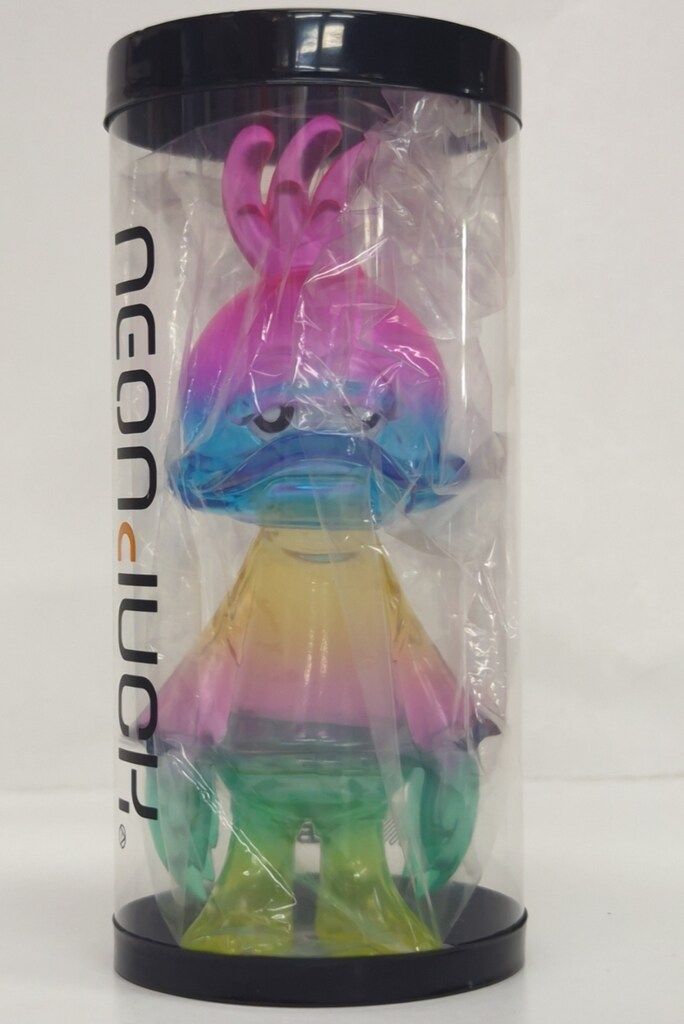 HUMAN ROBOT TOYS NEON DUCK Kr Kript レインボー成型