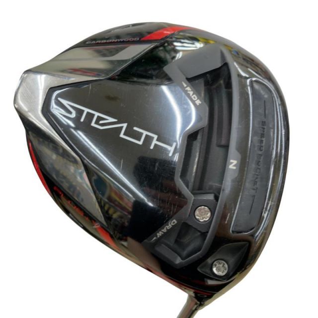 【中古】 テーラーメイド STEALTH PLUS+ 9° ドライバー DR リシャフト (フレックスその他) メンズ 男性用 右利き 右用 Cランク ゴルフクラブ