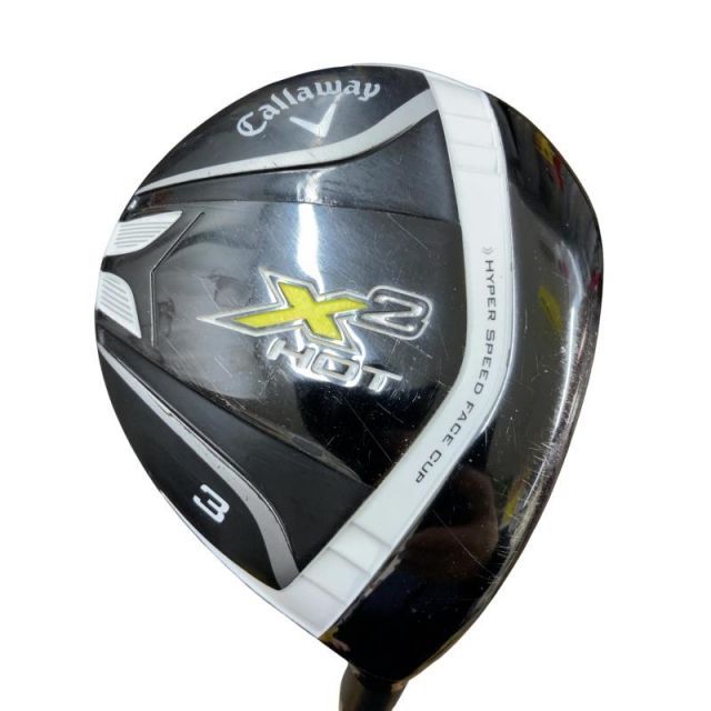 【中古】 キャロウェイ X2 HOT 3W フェアウェイウッド FW X2 HOT(フェアウェイ) (フレックスS) メンズ 男性用 右利き 右用 Cランク ゴルフクラブ