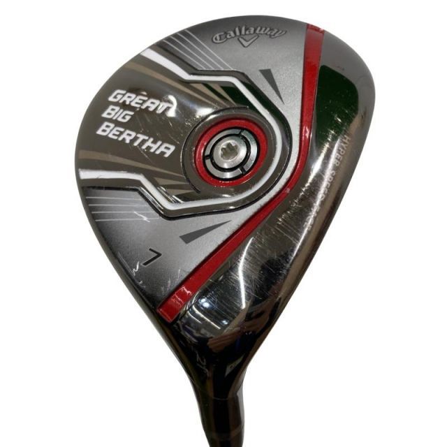 【中古】 キャロウェイ GREAT BIG BERTHA(2015) 7W フェアウェイウッド FW BIG BERTHA(2015)フェアウェイ (フレックスR) メンズ 男性用 右利き 右用 Cランク ゴルフクラブ