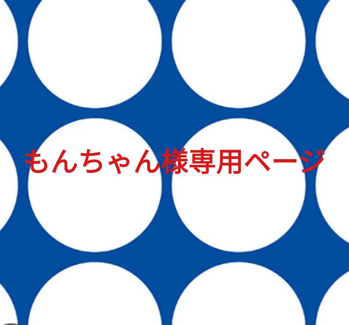 もんちゃん様専用ページです。