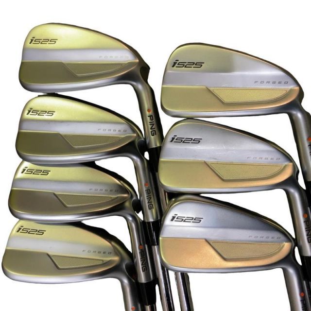 【中古】 ピン i525 7S アイアンセット IR NS PRO MODUS3 TOUR105 (フレックスS) メンズ 男性用 右利き 右用 Cランク ゴルフクラブ