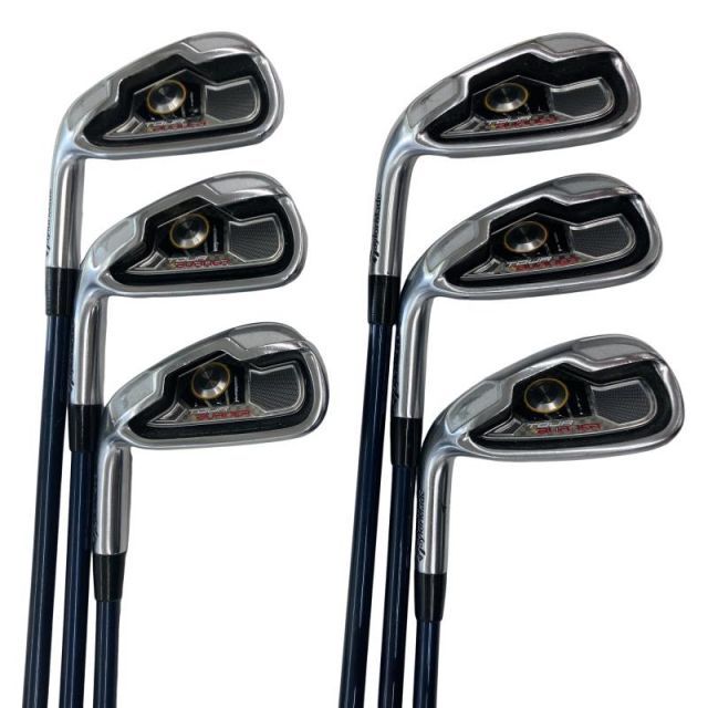 【中古】 テーラーメイド TOUR BURNER 6S レフティ アイアンセット IR リシャフト (フレックスその他) メンズ 男性用 左利き レフティ 左用 Cランク ゴルフクラブ