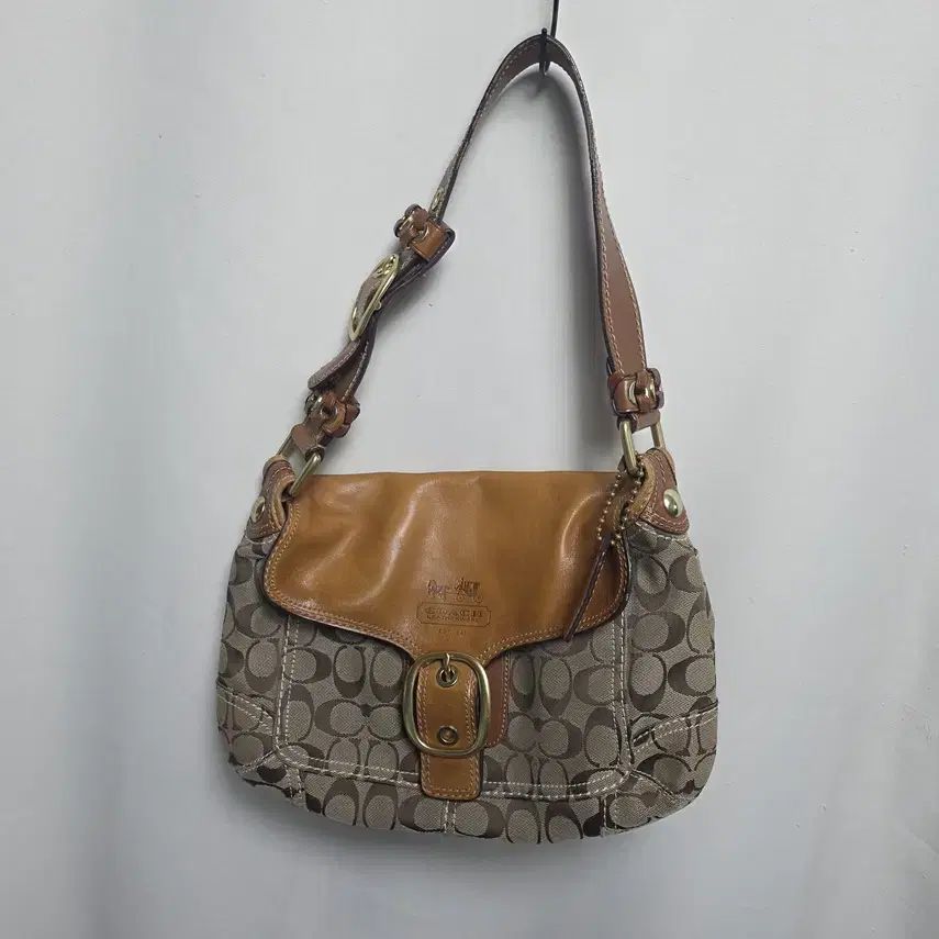 COACH レディース ジャカード バックル ミニ HOBO BAG FREE