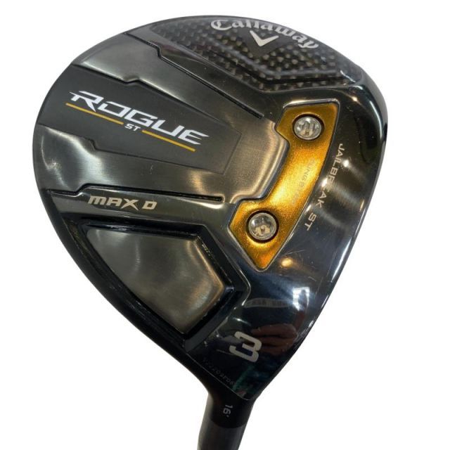 【中古】 キャロウェイ ROGUE ST MAX D 3W フェアウェイウッド FW VENTUS 5 for CW(ROGUE ST FW) (フレックスSR) メンズ 男性用 右利き 右用 Cランク ゴルフクラブ