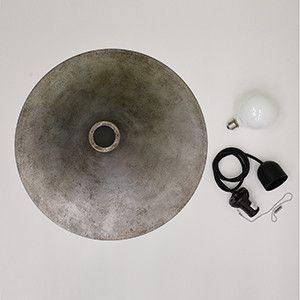 rocca rocca original Rona M 錆鉄風 シルバー 銀 サビ ペンダントライト ミッドセンチュリー デザイン ビンテージ スタイル 47482