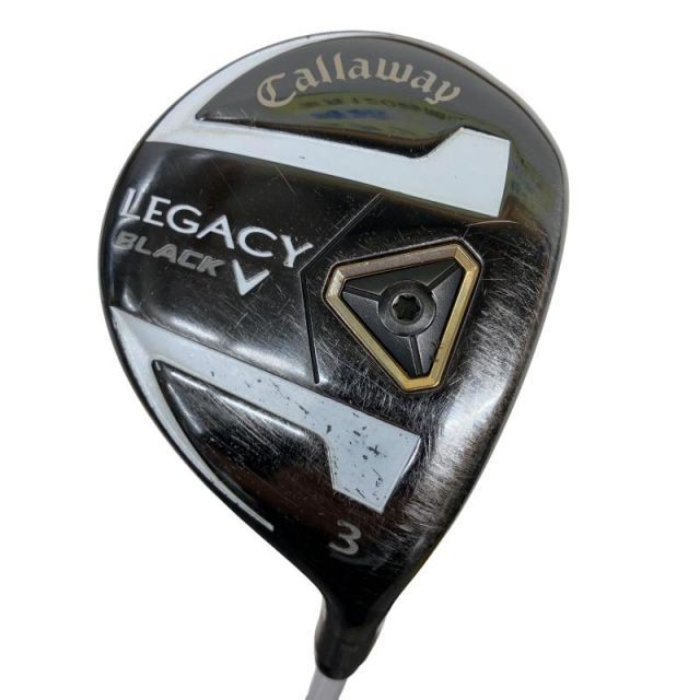 【中古】 キャロウェイ LEGACY BLACK(2013) 3W フェアウェイウッド FW SPEED METALIX ZX(フェアウェイ) (フレックスS) メンズ 男性用 右利き 右用 Cランク ゴルフクラブ
