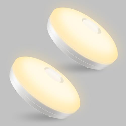 POOPEE【人感センサー/常時点灯切替え】LEDマイクロ波センサーライト 小型 LEDシーリングライト 4畳 照明器具 玄関灯 廊下灯 10W消費電力 60W相当 1100lm 天井照明 取付簡単 電球色 日本語説明書 2個セット 国内発送 2ff8348d