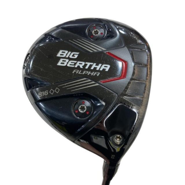 【中古】 キャロウェイ BIG BERTHA ALPHA 816◆◆ 9° ドライバー DR BIG BERTHA(2015)ドライバー (フレックスS) メンズ 男性用 右利き 右用 Cランク ゴルフクラブ