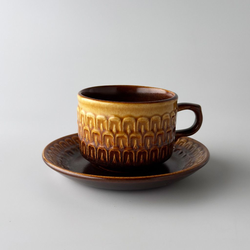 レア WEDGWOOD Pennine Sierra カップ&ソーサー 英国 ヴィンテージ ウェッジウッド シエラ ペンニン コーヒーカップ ビンテージ 59733