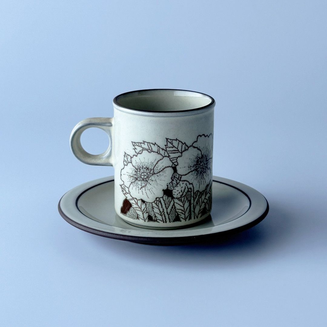 HORNSEA CORNROSE カップ&ソーサー 英国 ヴィンテージ ホーンジー
