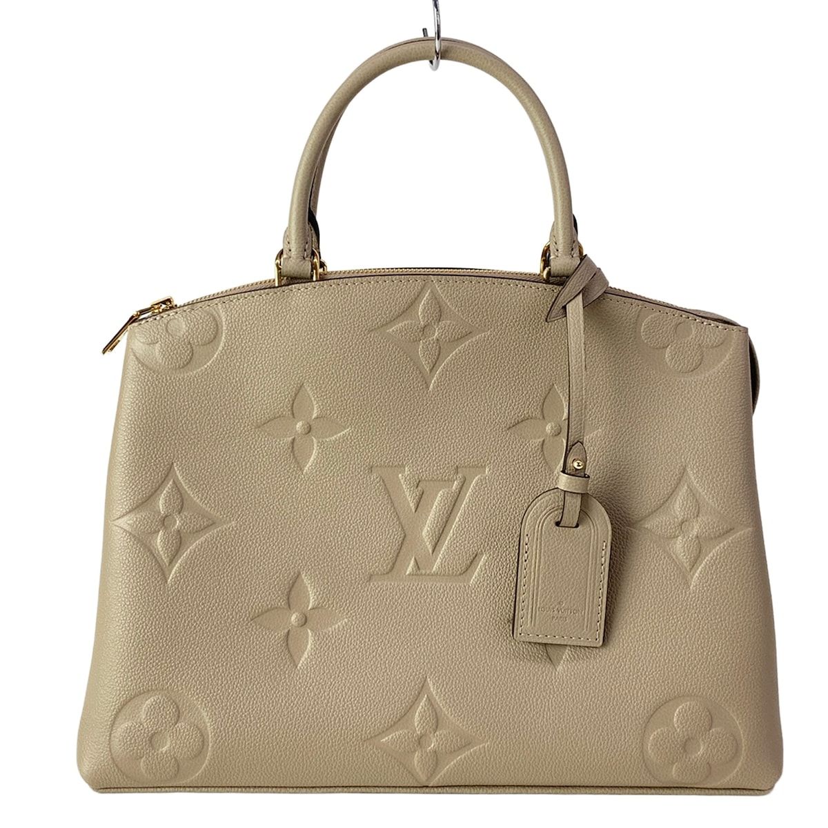 LOUIS VUITTON(ルイヴィトン) ハンドバッグ モノグラム・アンプラント美品 グランパレMM M45833 トゥルトレール レザー、牛革