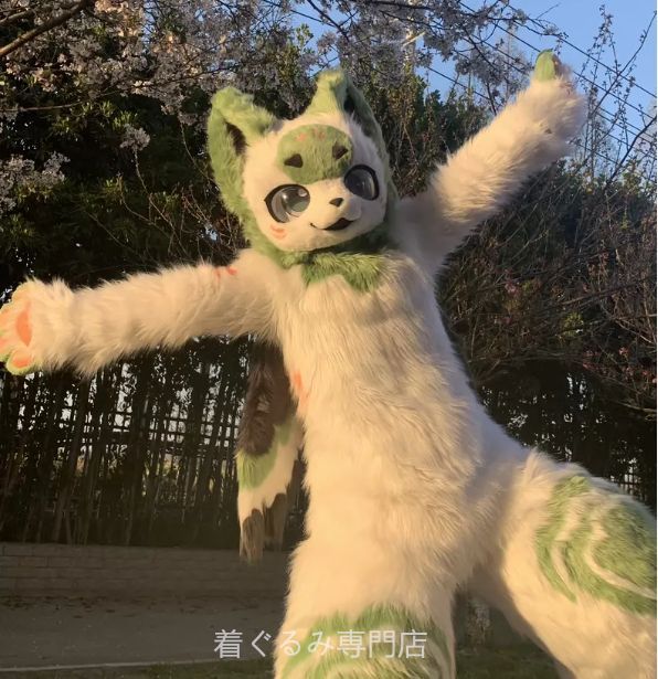 犬　猫　着ぐるみ ヘッド全頭　ヘッド ケモノ ファースーツ ぬいぐるみ コスプレ コスチューム Kurumi 一点物 B747