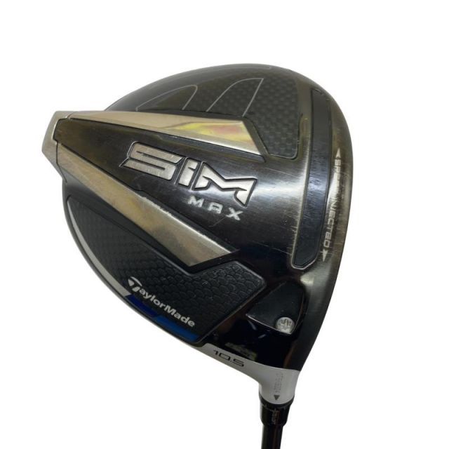 【中古】 テーラーメイド SIM MAX 10.5° ドライバー DR TENSEI BLUE TM50(DR) (フレックスS) メンズ 男性用 右利き 右用 Cランク ゴルフクラブ