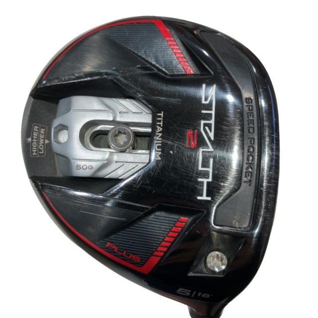 【中古】 テーラーメイド STEALTH2 PLUS 5W フェアウェイウッド FW Diamana TM50(FW) (フレックスS) メンズ 男性用 右利き 右用 Cランク ゴルフクラブ