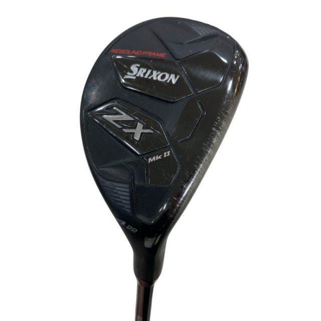 【中古】 ダンロップ SRIXON ZX Mk II HYBRID H4 ユーティリティ UT 純正特注シャフト (フレックスS) メンズ 男性用 右利き 右用 Cランク ゴルフクラブ