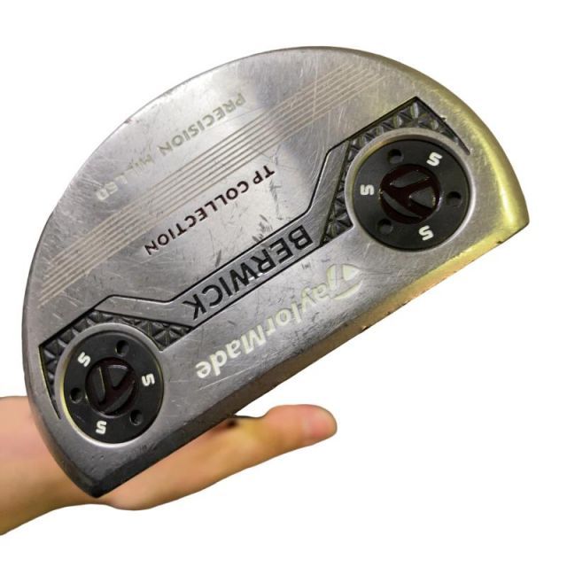 【中古】 テーラーメイド TP COLLECTION BERWICK 33インチ パター PT スチール (フレックスその他) メンズ 男性用 右利き 右用 Cランク ゴルフクラブ