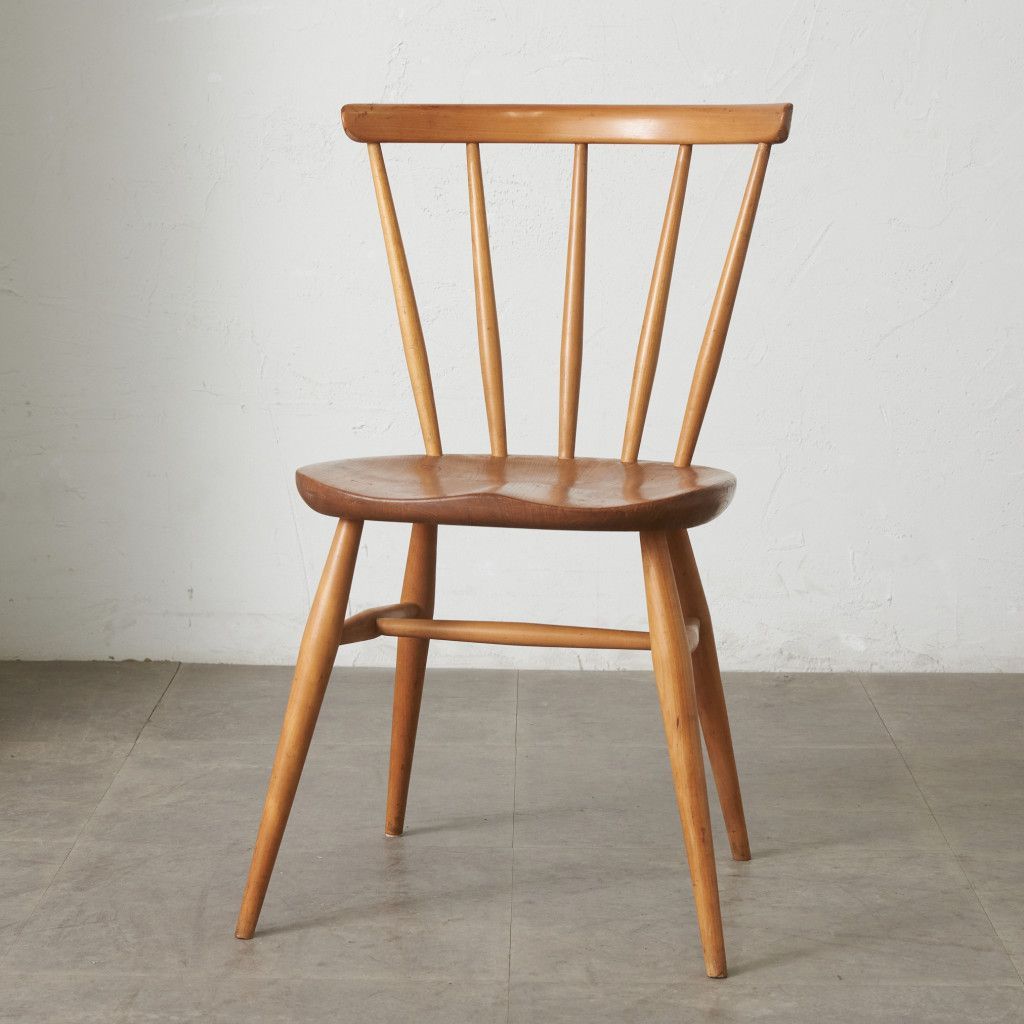 レア ercol ボウトップチェア アーコール 英国 ヴィンテージ ダイニングチェア ボウバック ファンバック ウィンザー 木製 椅子 88719